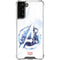 Marvel Avengers Blue Logo Galaxy S21 FE Clear Case